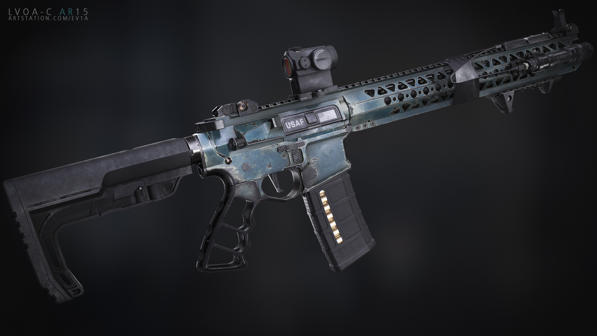 ArtStation - Lvoa-c Ar15, E ne