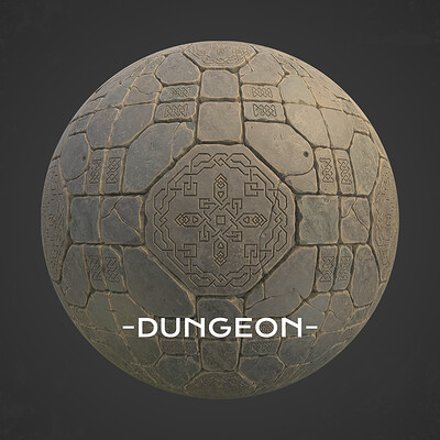 -DUNGEON- Floor 01 Material and Sculpt