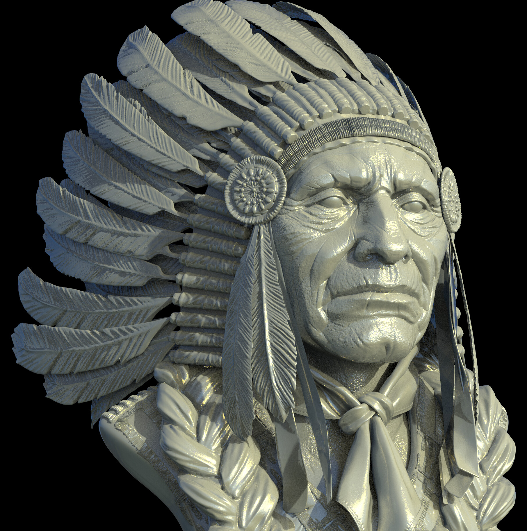 ArtStation - Red Indian