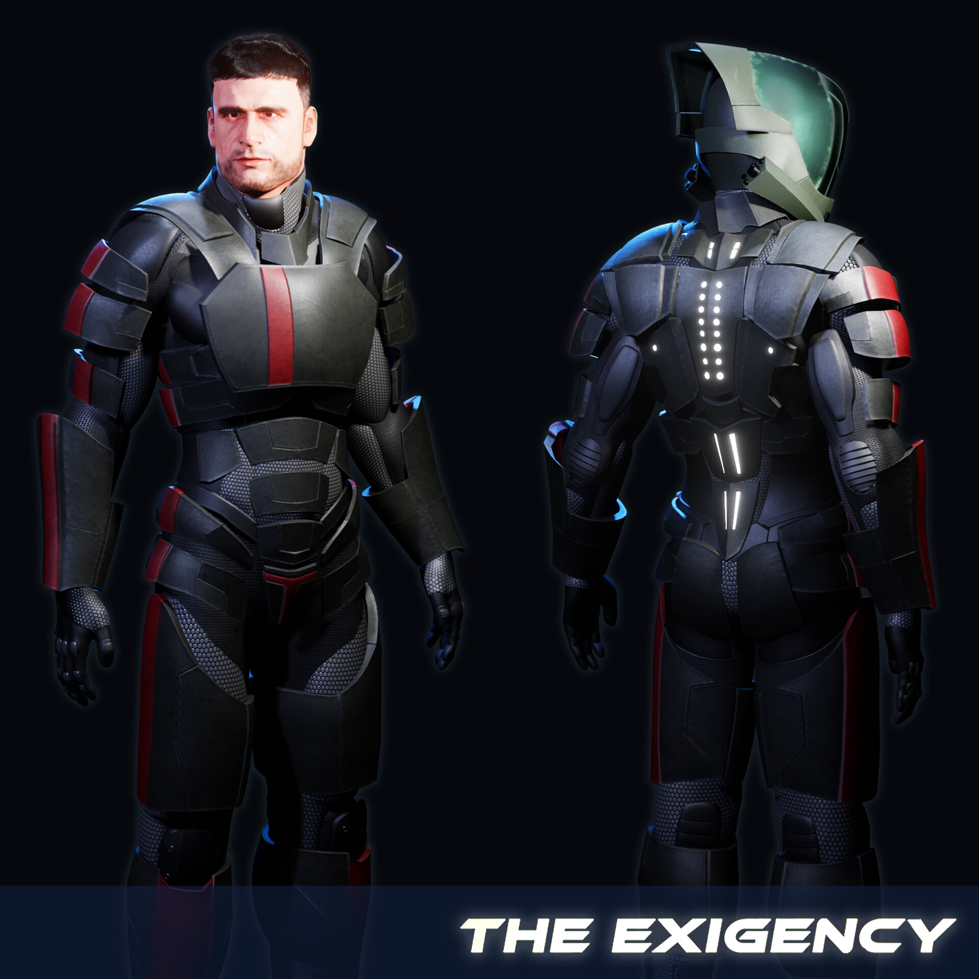 ArtStation - Soldier Suit / The Exigency's Kyle Burton