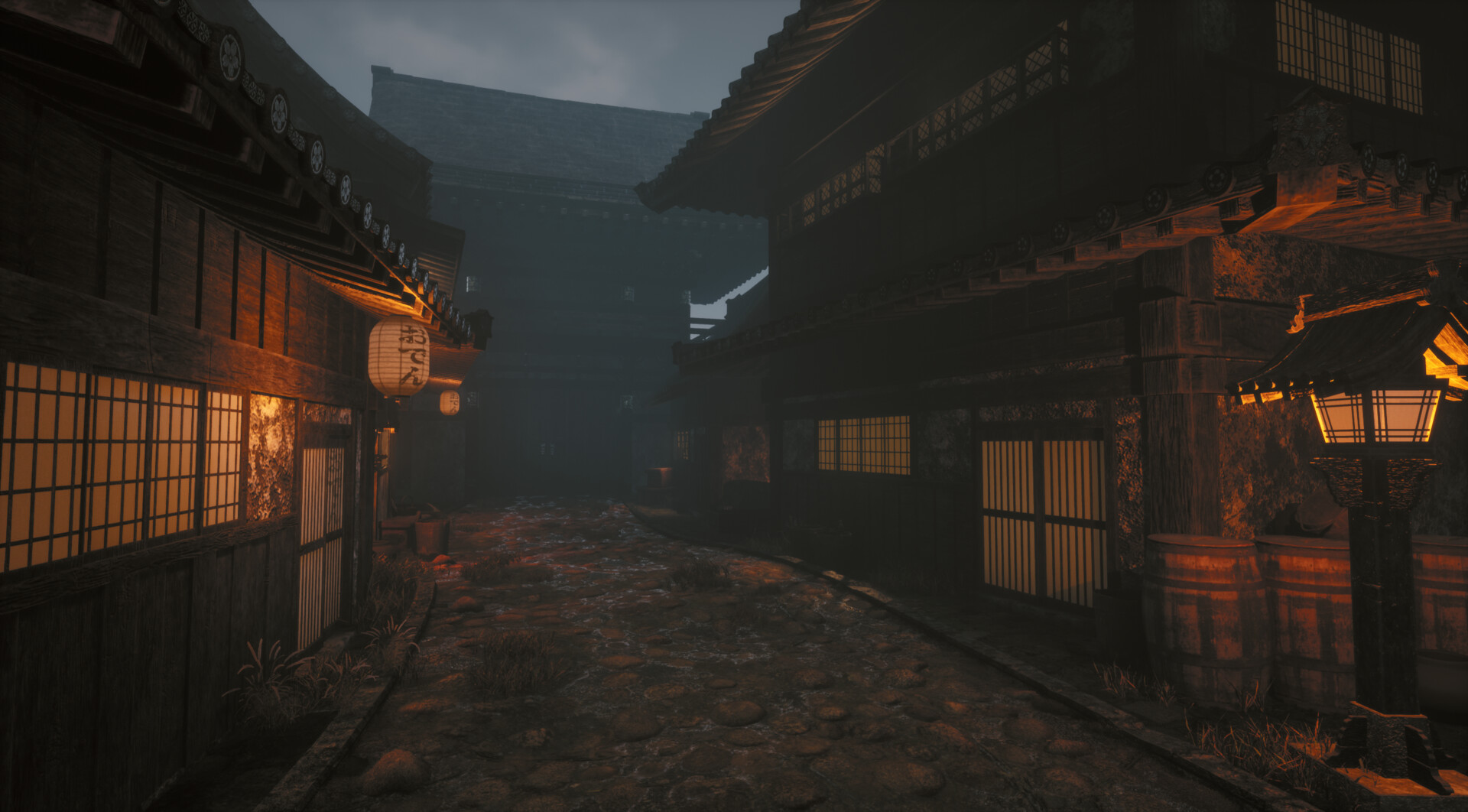 ArtStation - ue4 Oden street