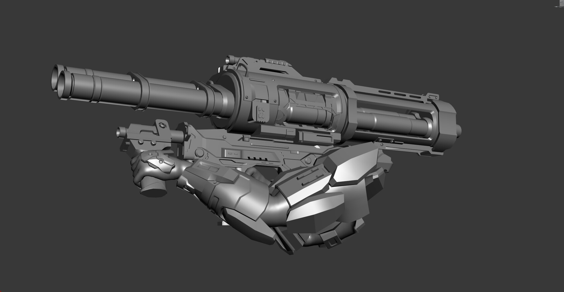 ArtStation - Contingency - Rocket Launcher Set