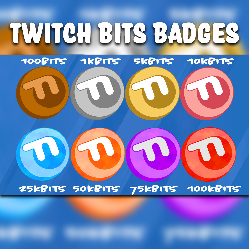 Artstation Twitch Bits Badges