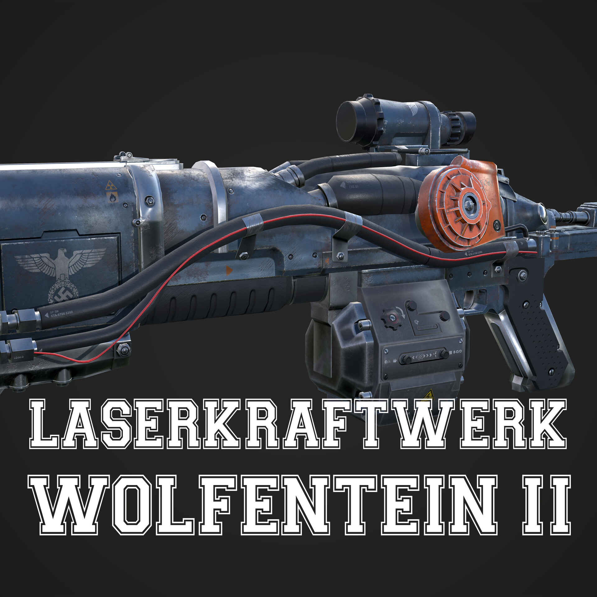 ArtStation Laserkraftwerk , Wolfenstein II
