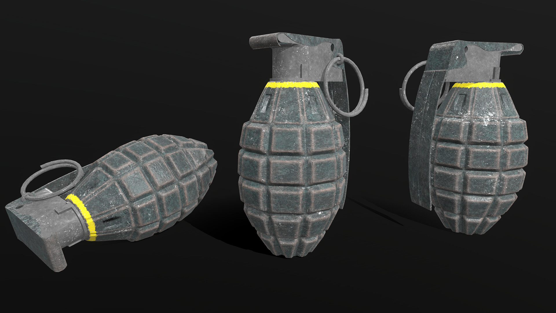ArtStation MK2 "Pineapple" Hand Grenade