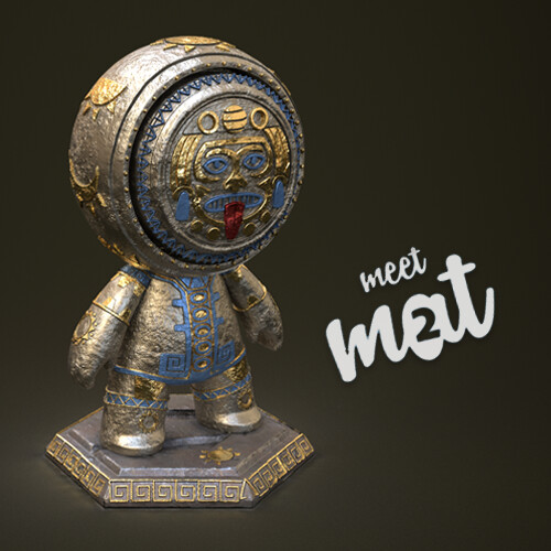 ArtStation - Meet Mat 2 - Aztec Statue
