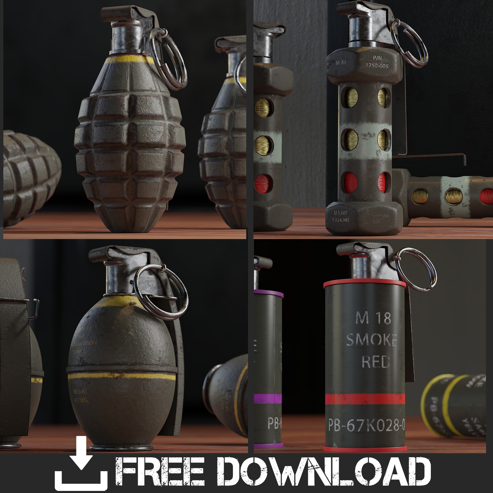 Free Grenades