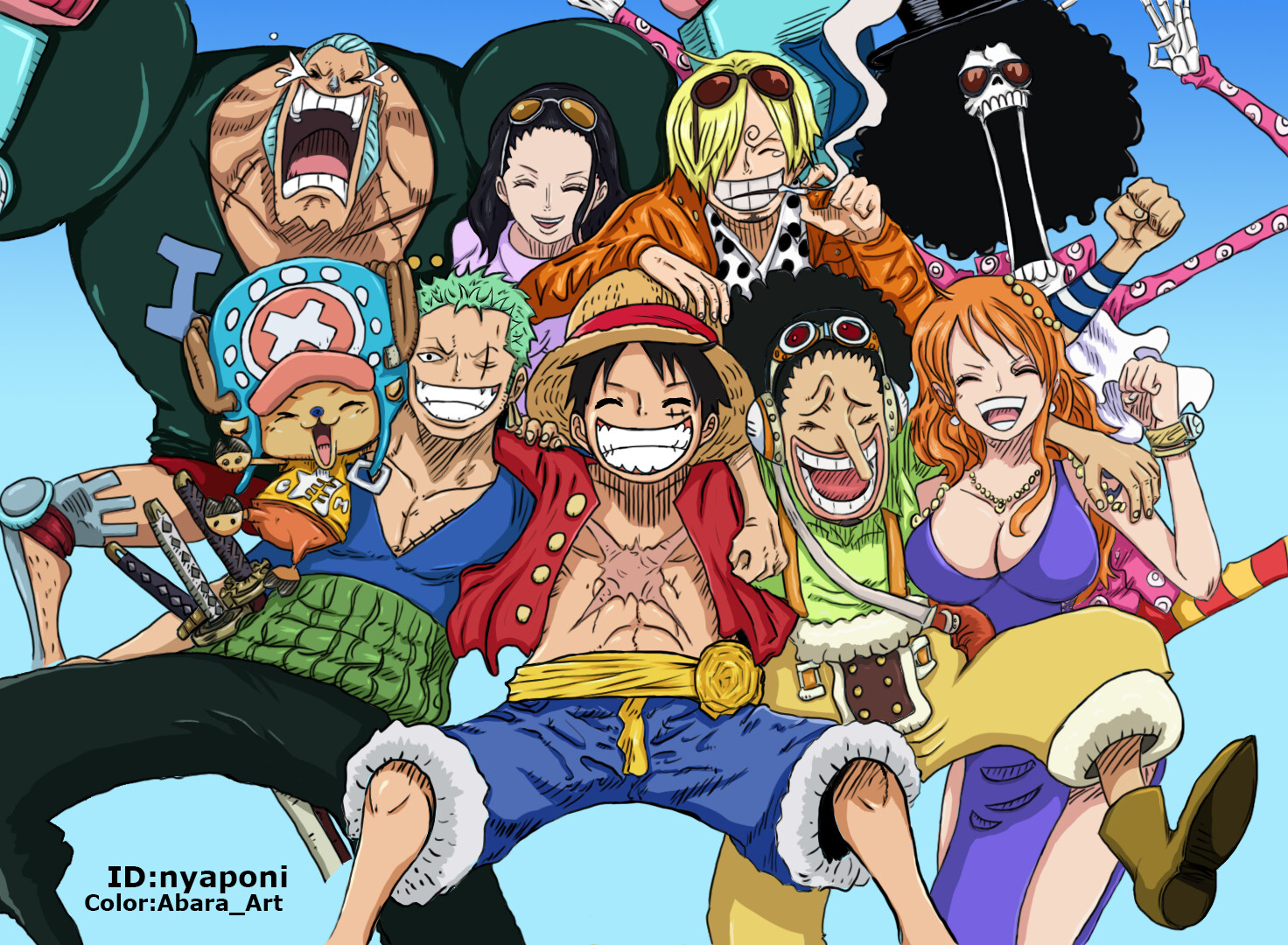 ArtStation - One Piece Color