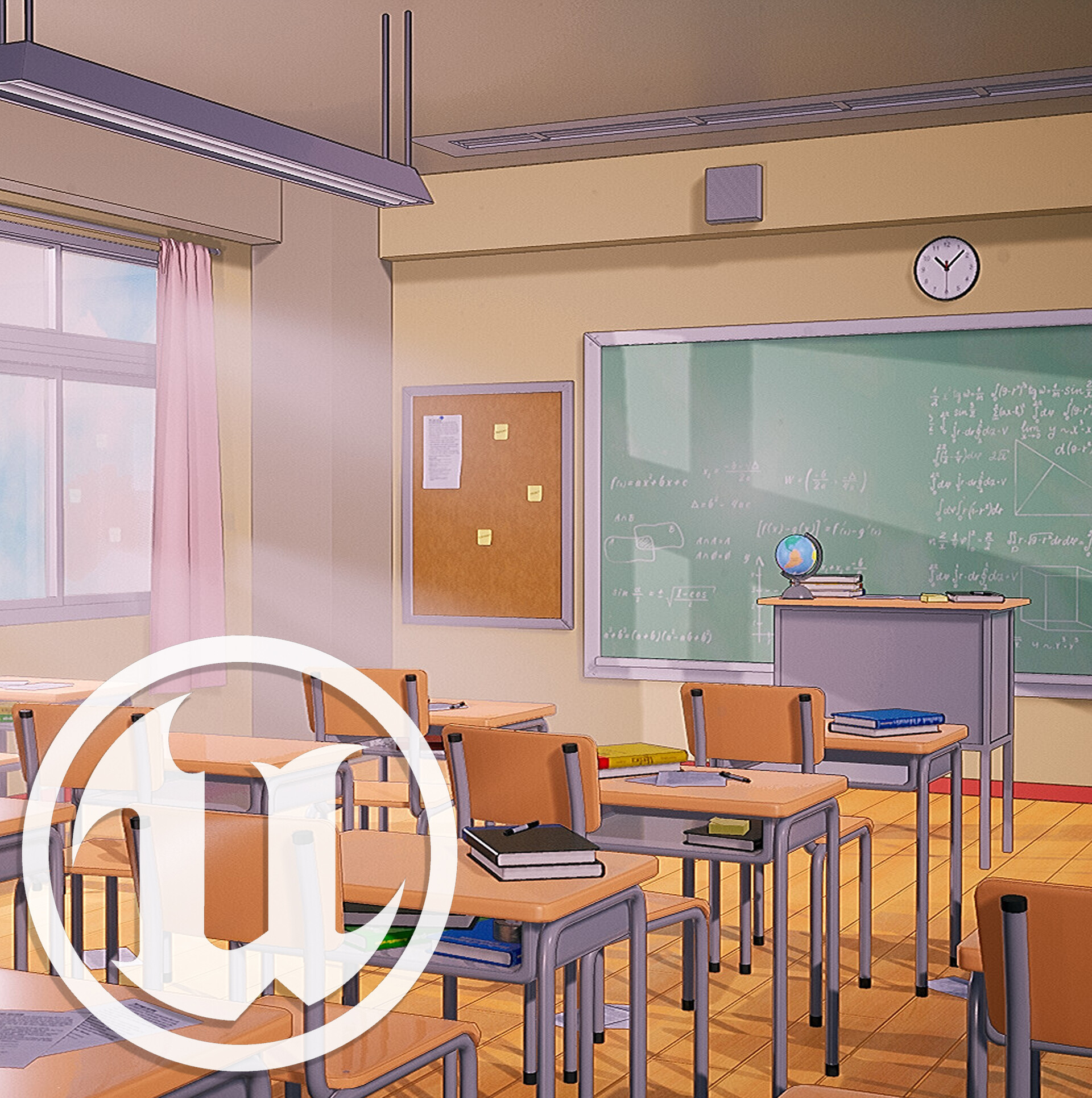 ArtStation - Classroom [UE4]