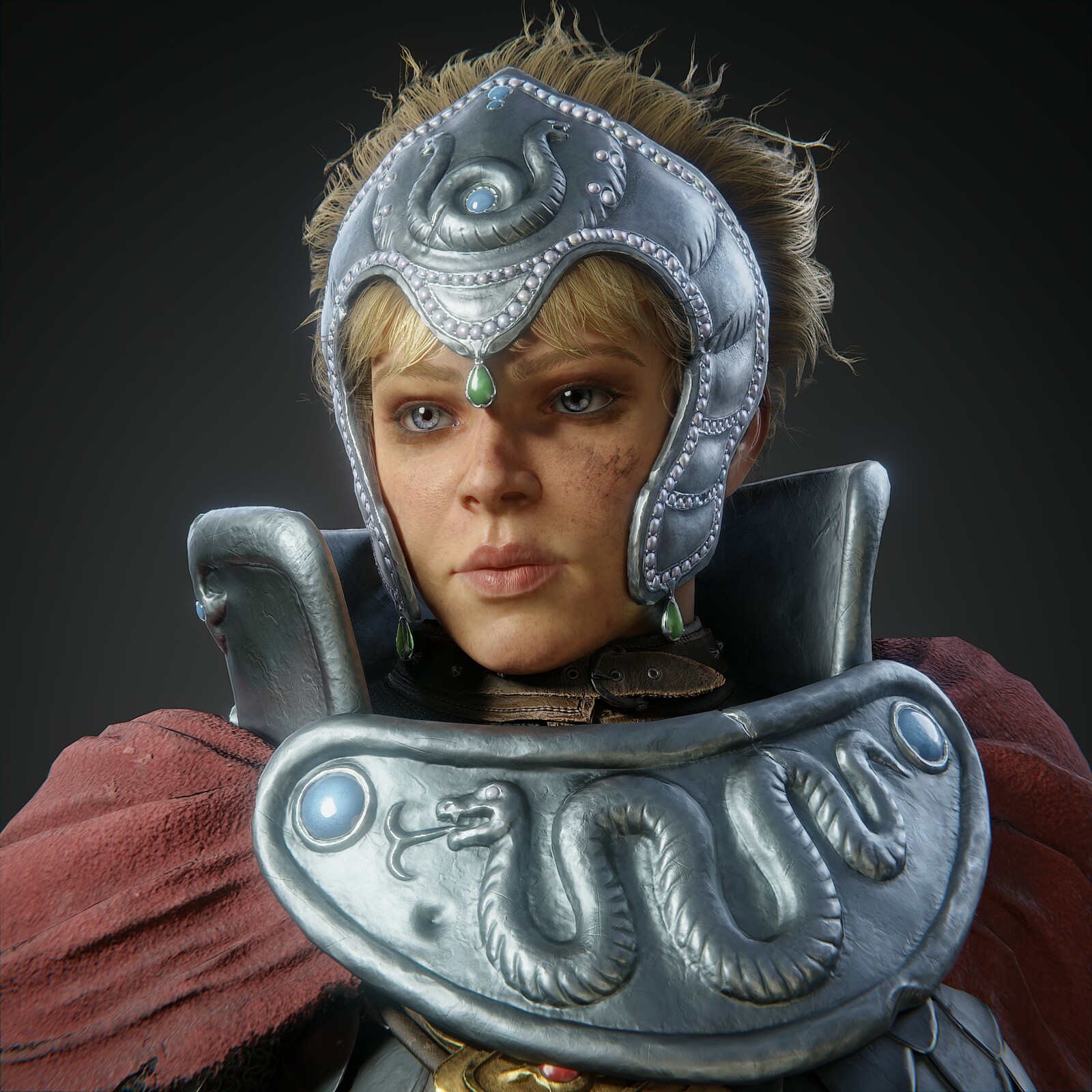 Artstation Princess Kushana Gautier Foucart