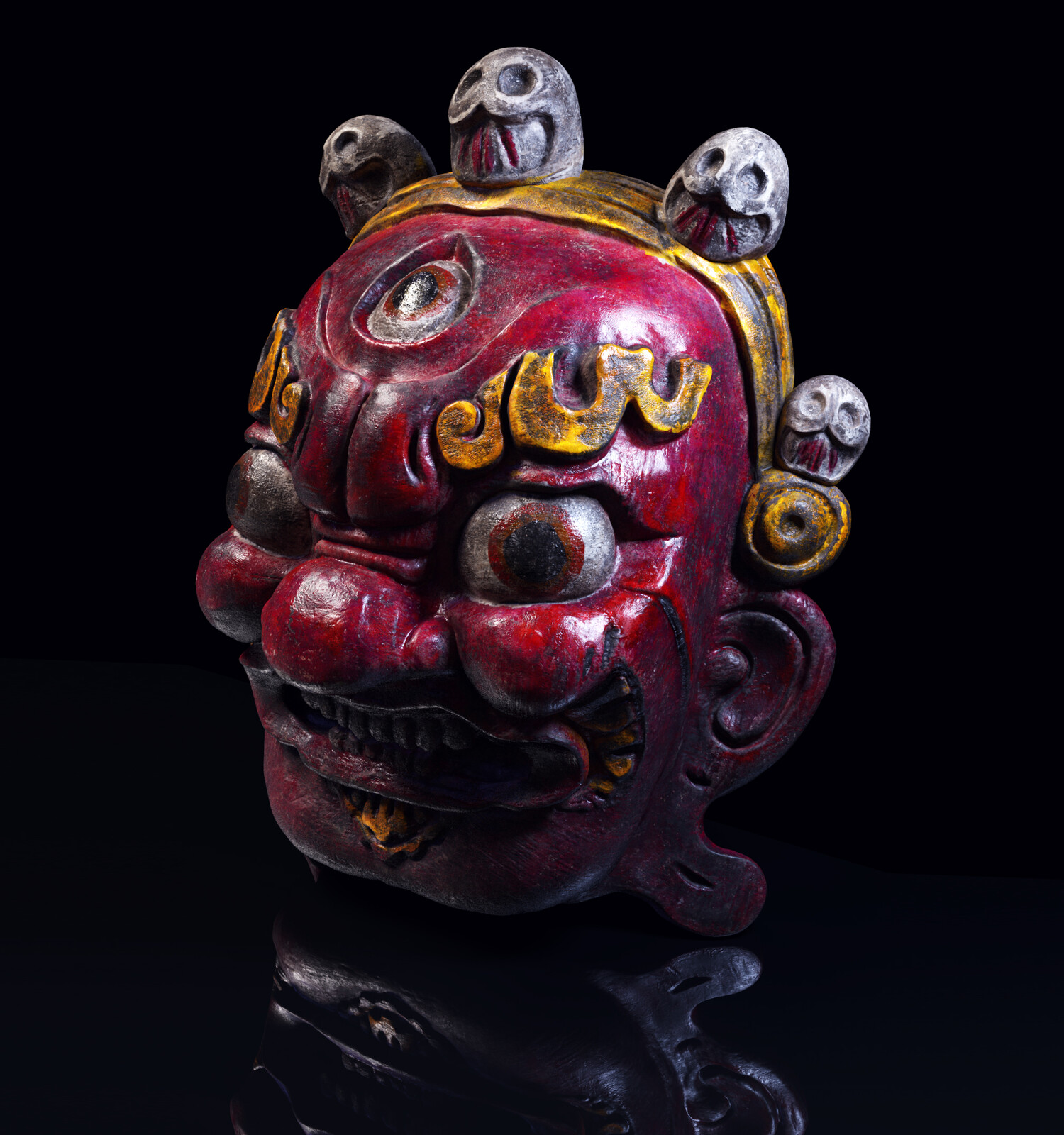 Tibetan Buddha Mask
