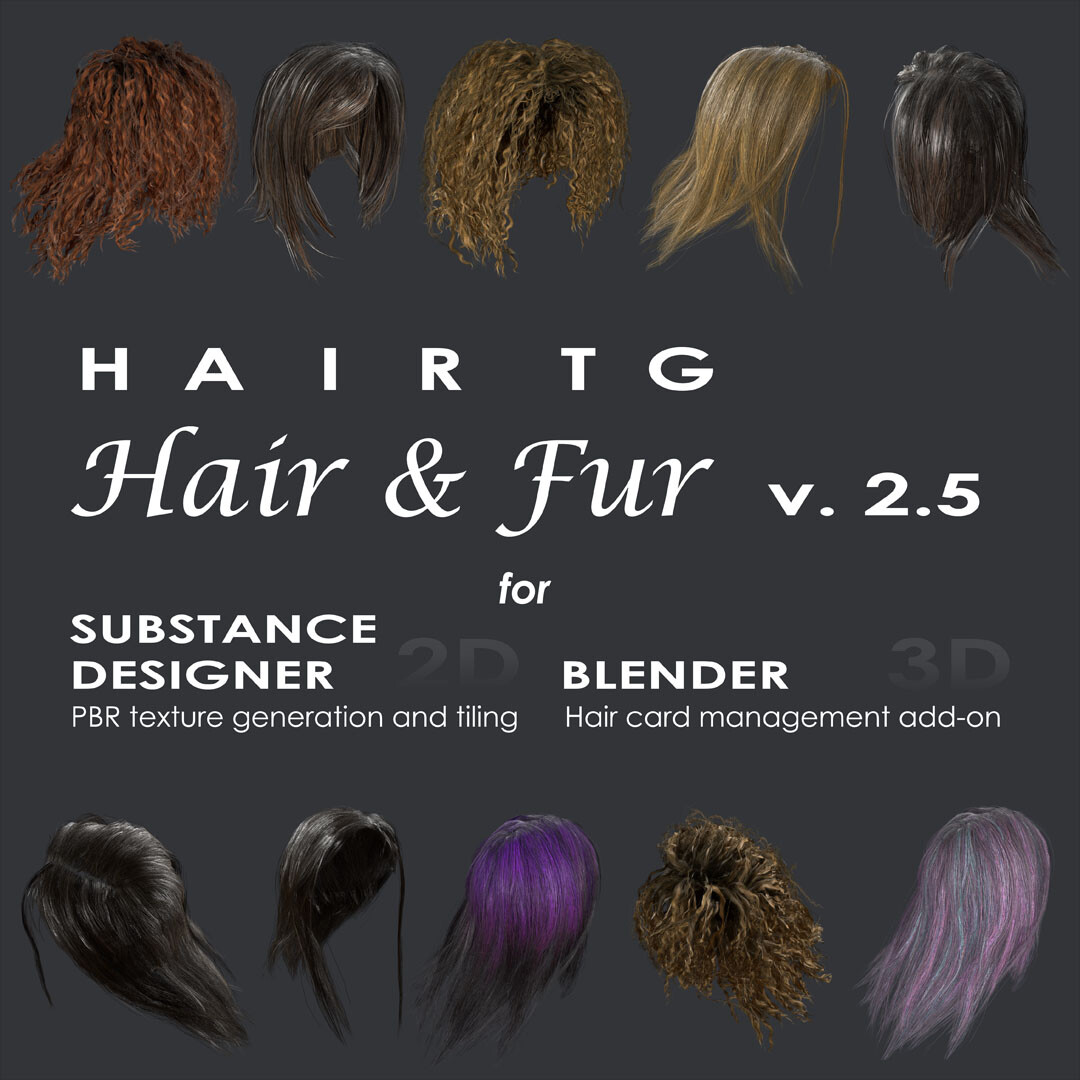 ArtStation - HairTG - Hair & Fur 2.5