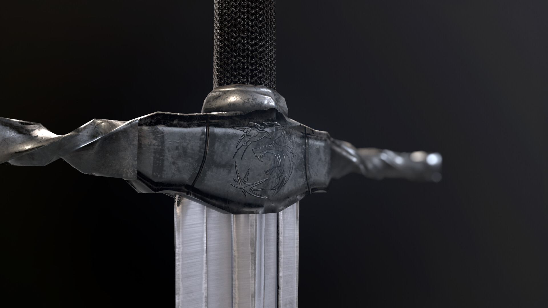 ArtStation - - GERALT'S SWORD (The Witcher 3)