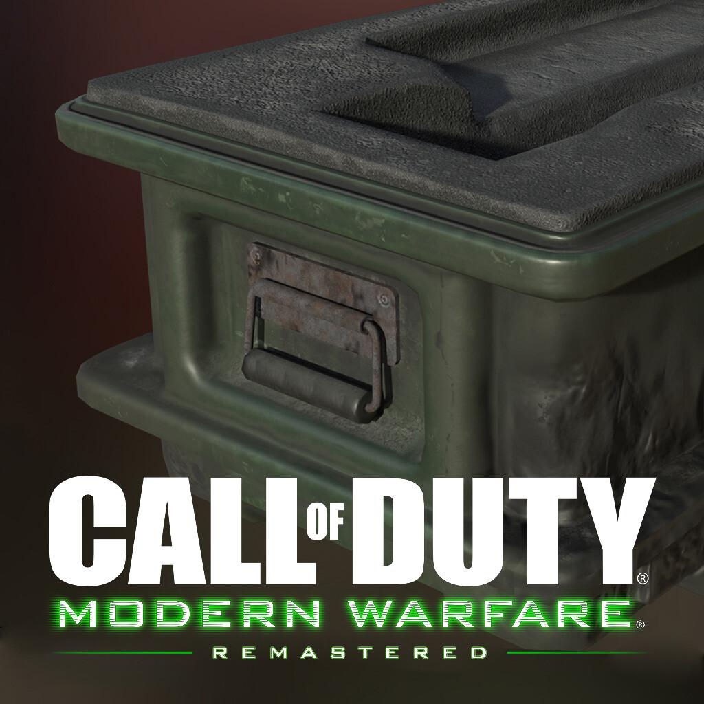 ArtStation - Call of Duty: Modern Warfare Remastered - Bomb case