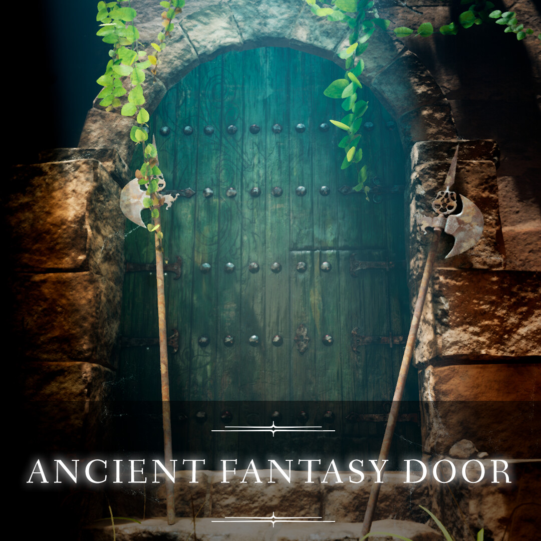 ArtStation Ancient Fantasy door