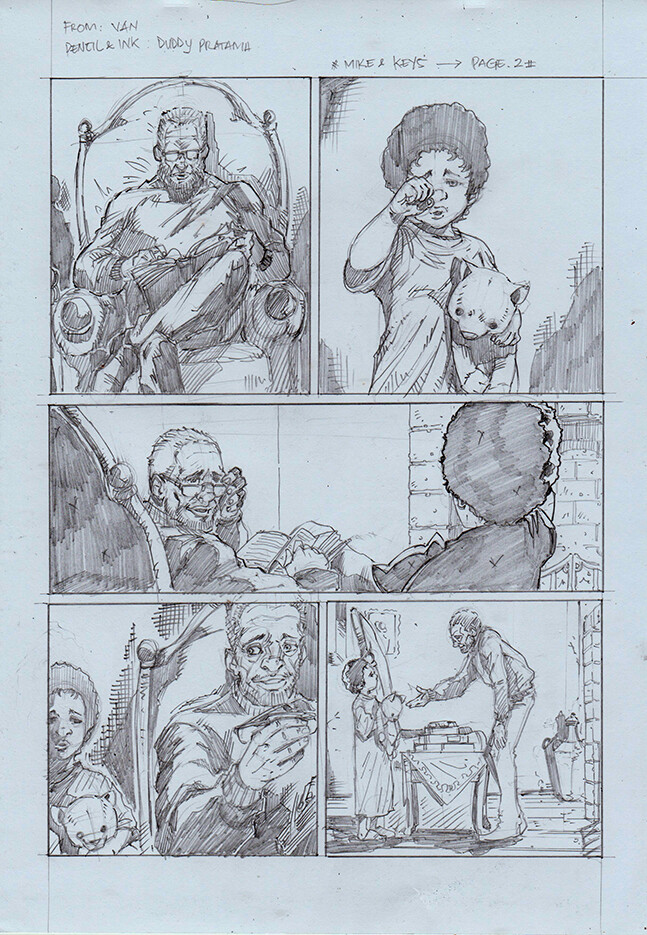 ArtStation - pencil pages