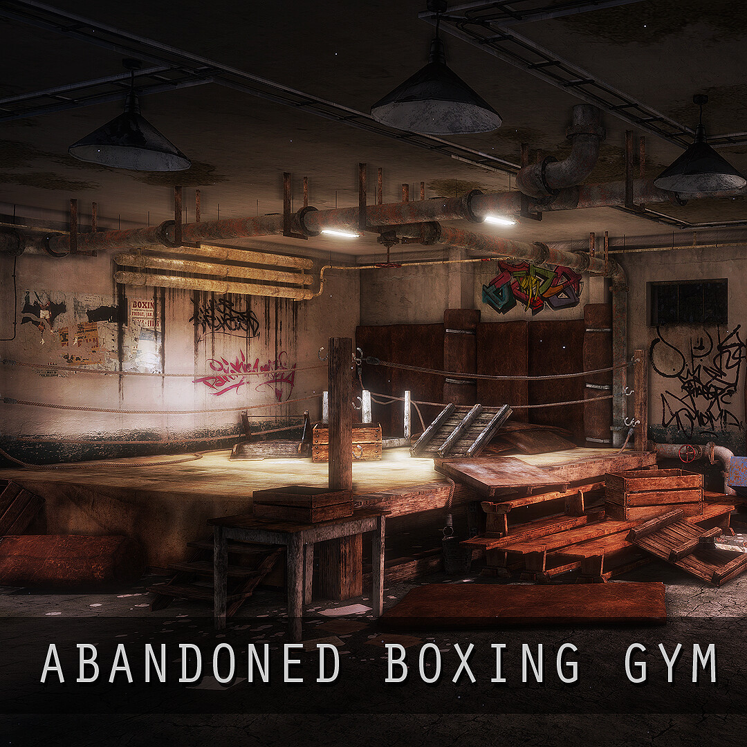 ArtStation Abandoned Boxing Gym