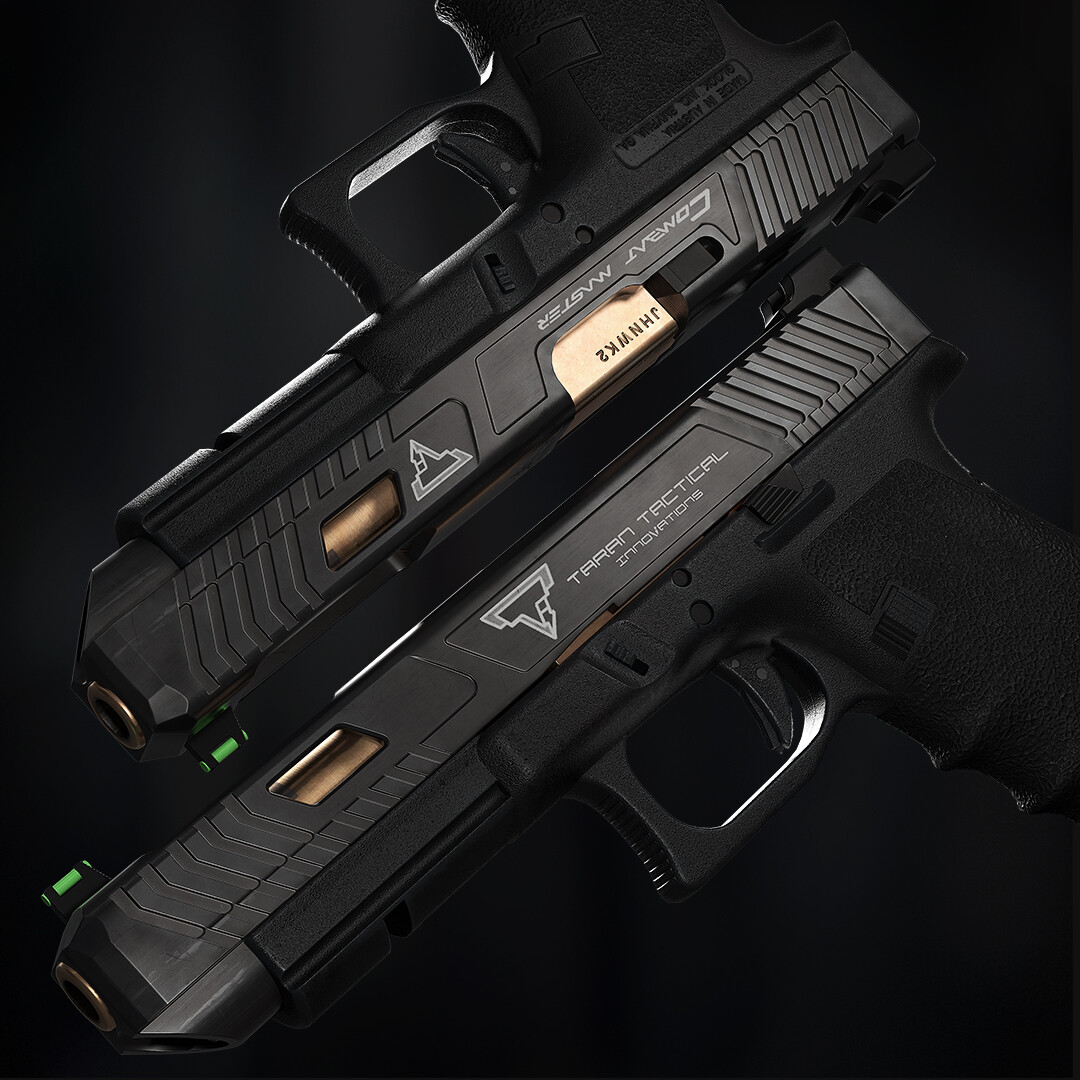 ArtStation - John Wick's Glock 34 Combat Master Package Breakdowns