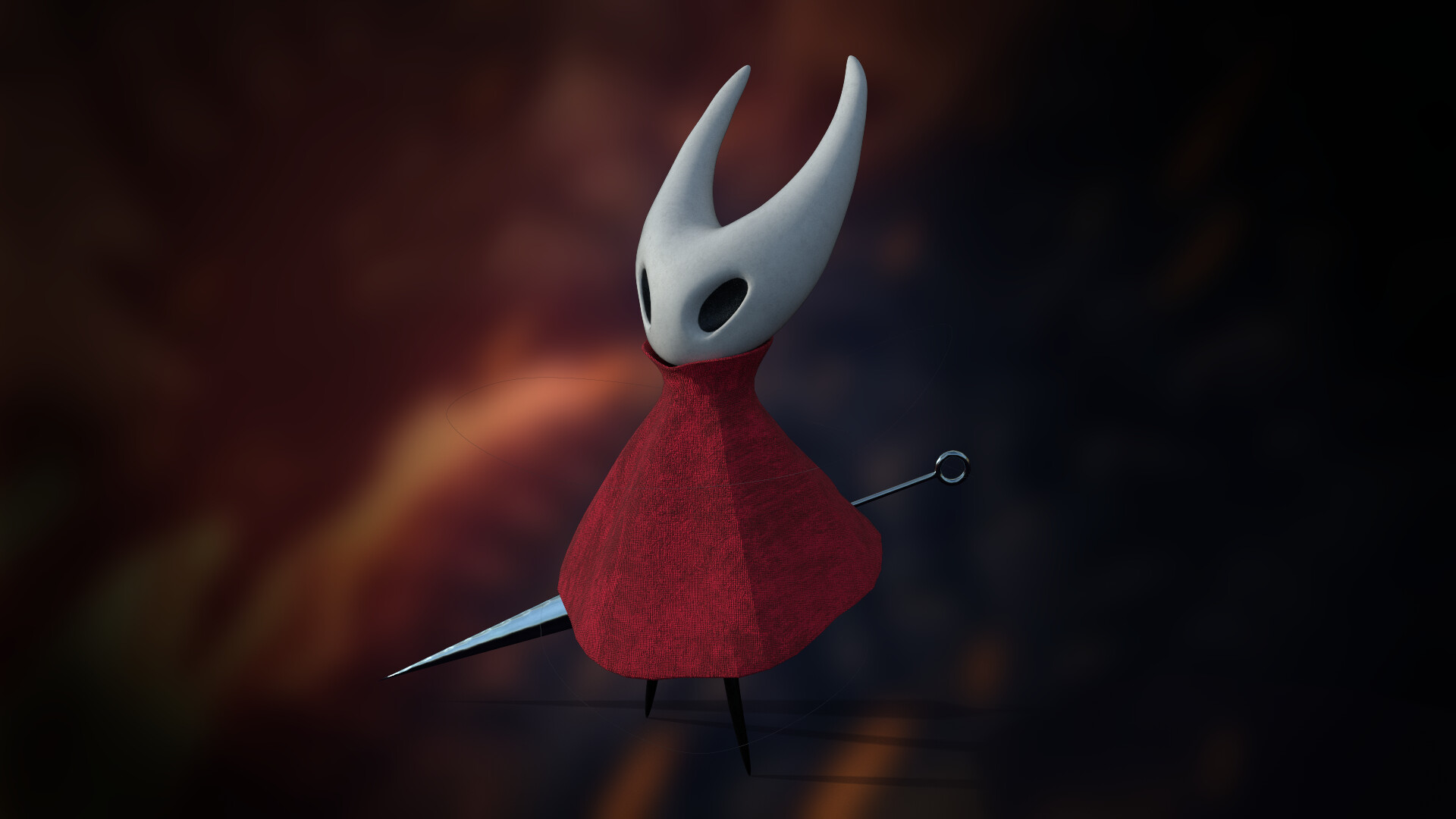 ArtStation - Hollow Knight Silksong Hornet 3D model