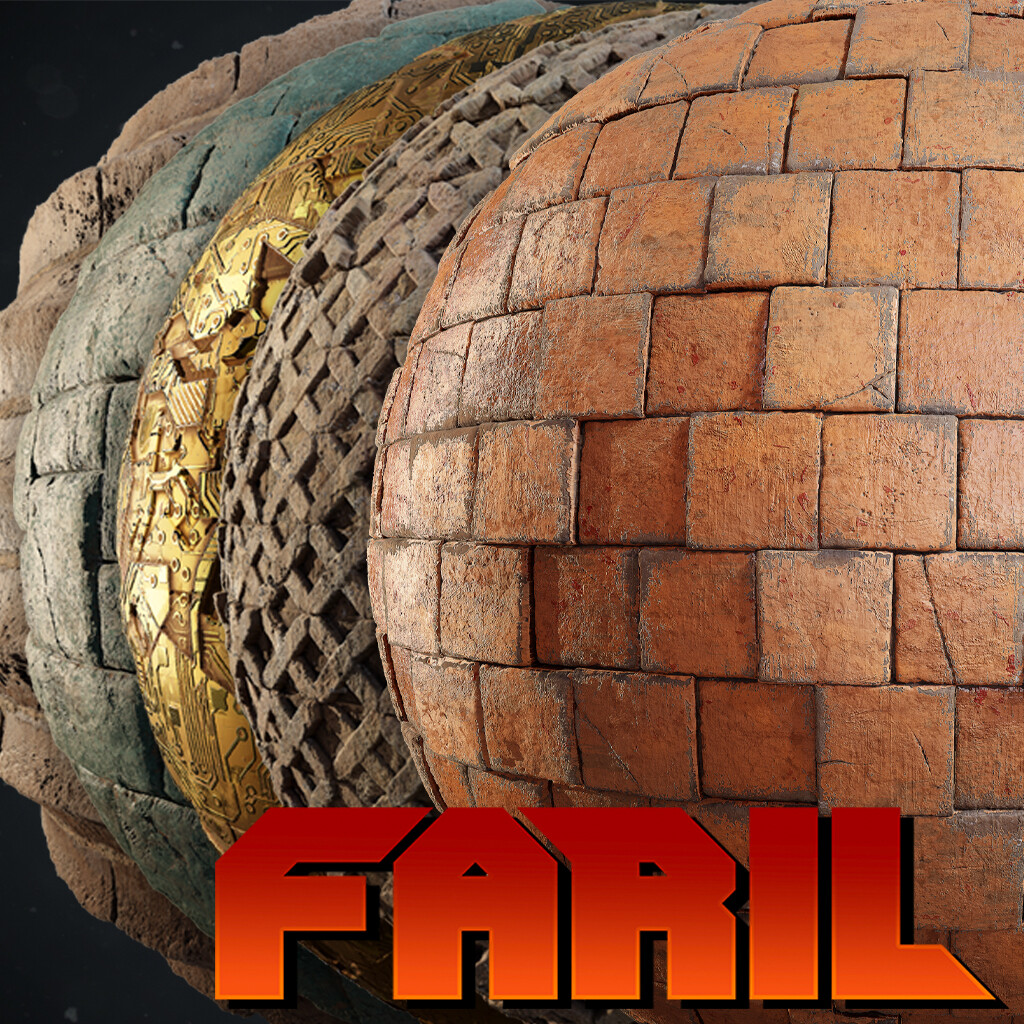 ArtStation Faril Maya Materials
