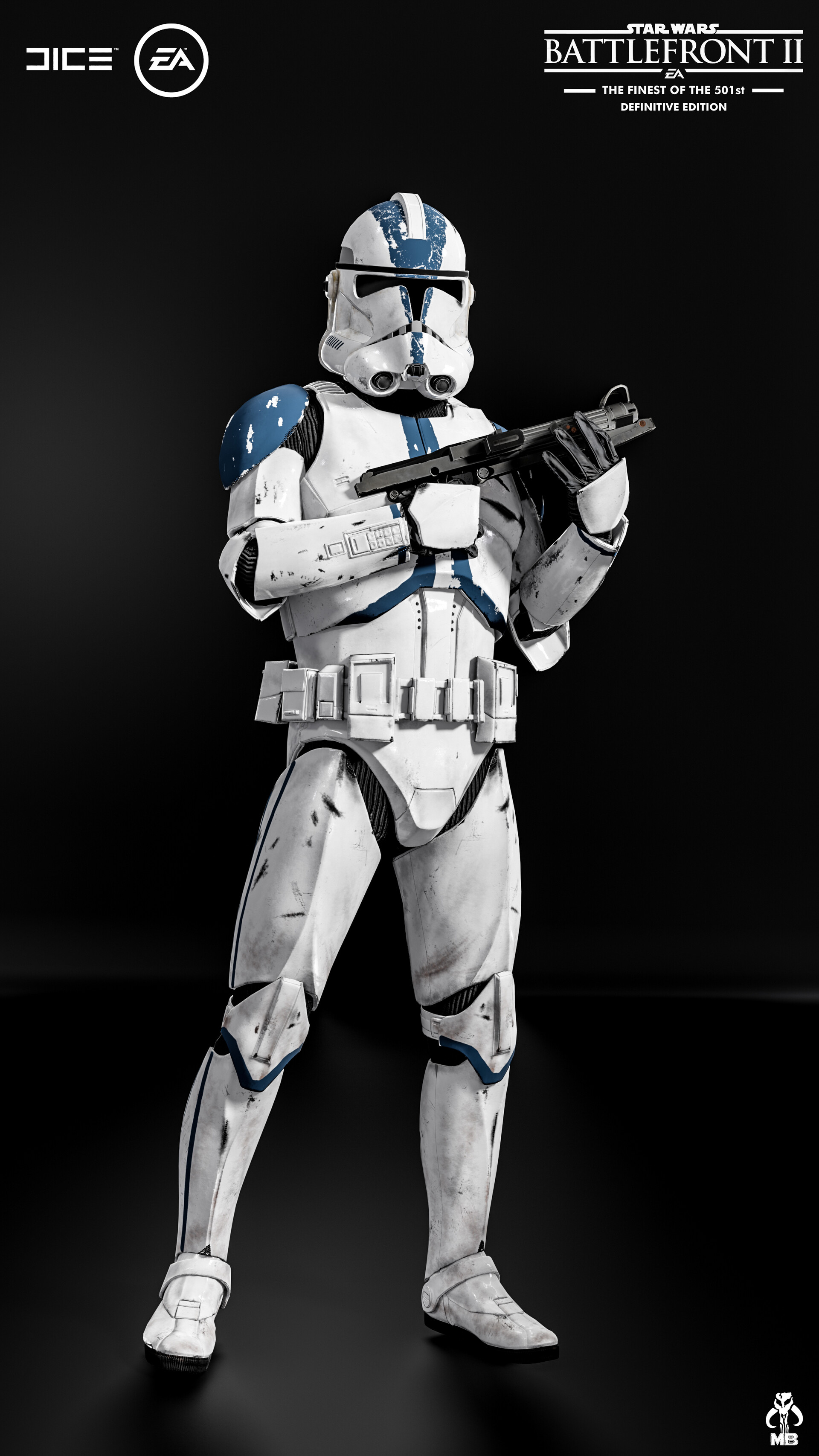 Iosif Puia - 501st Clone Trooper - Star Wars Battlefront 2 mod
