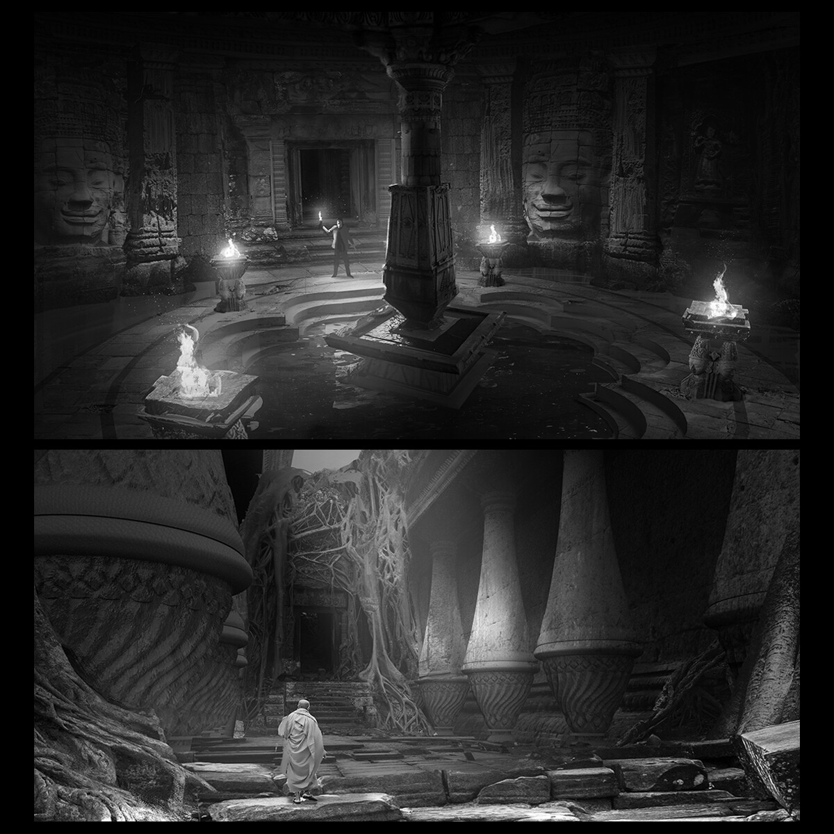 ArtStation Foundation Art Group Environment Concept Design Process