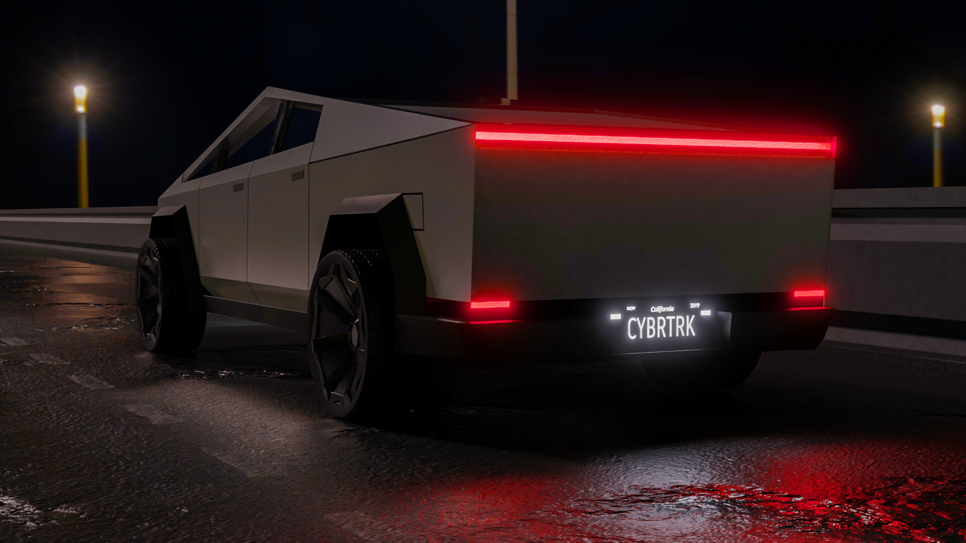 ArtStation - Tesla Cybertruck