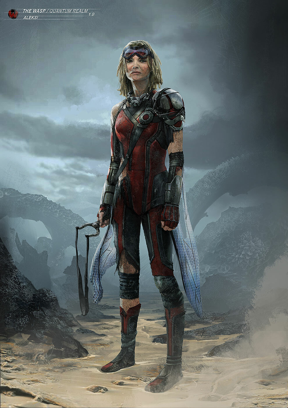 ArtStation - Antman and the Wasp / The Wasp in the Quantum Realm