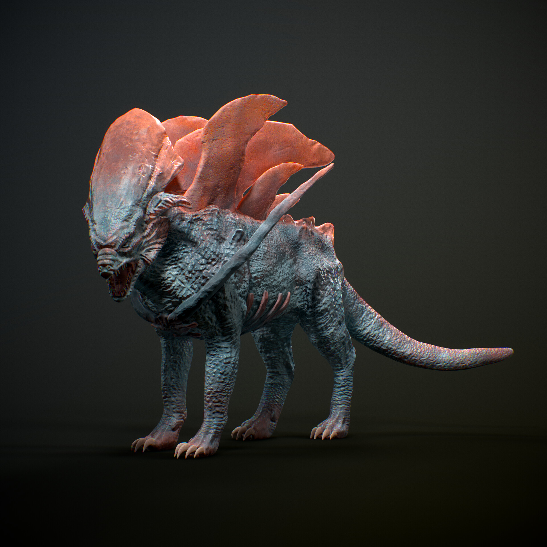 ArtStation - Lizard Cat Creature Hybrid