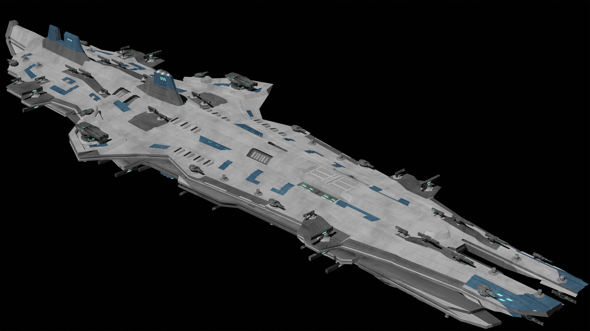 ArtStation - Excalibur class Battlecruiser