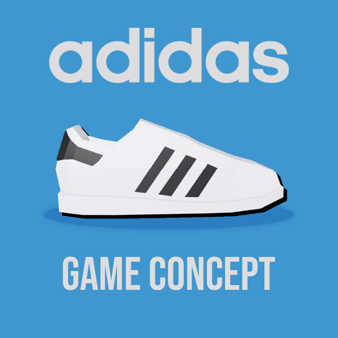 adidas trainer cartoon
