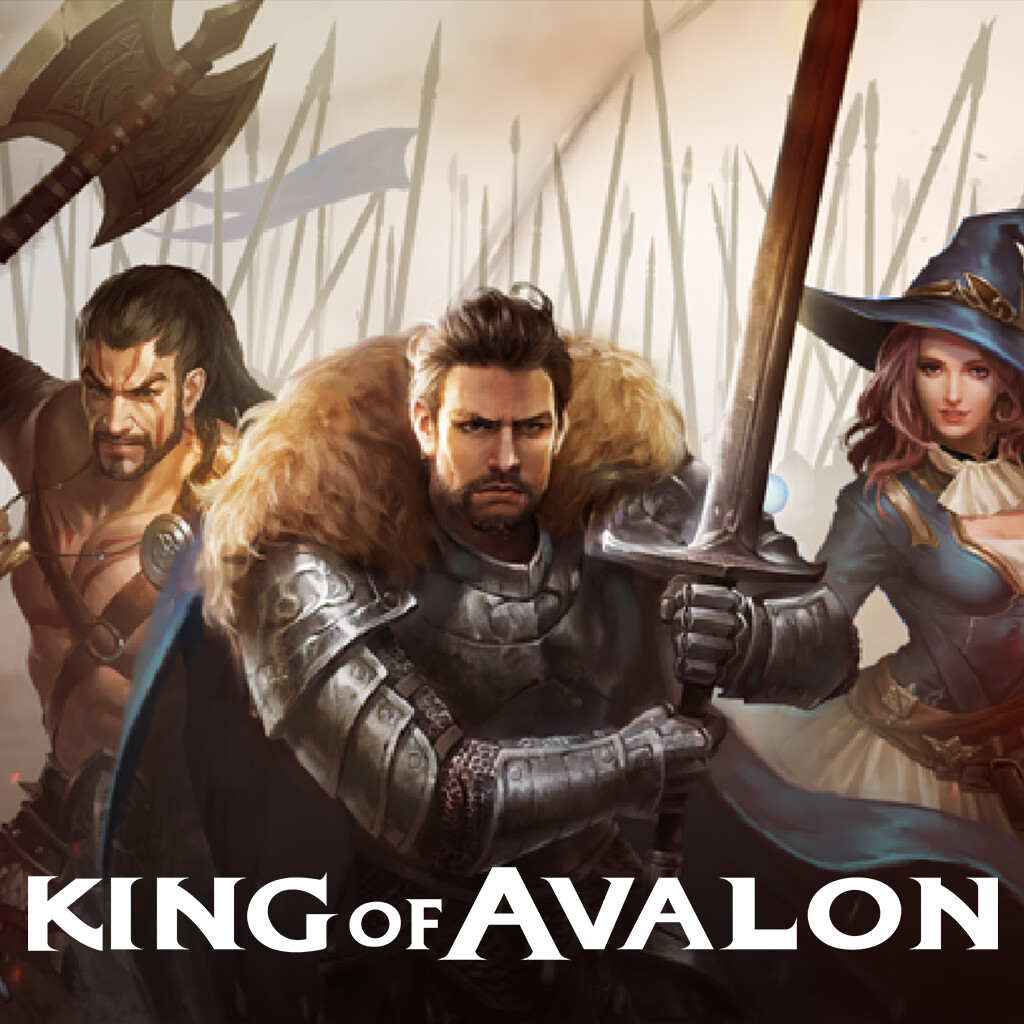 ArtStation - King of Avalon - CRO assets for Google Play and iTunes Connect