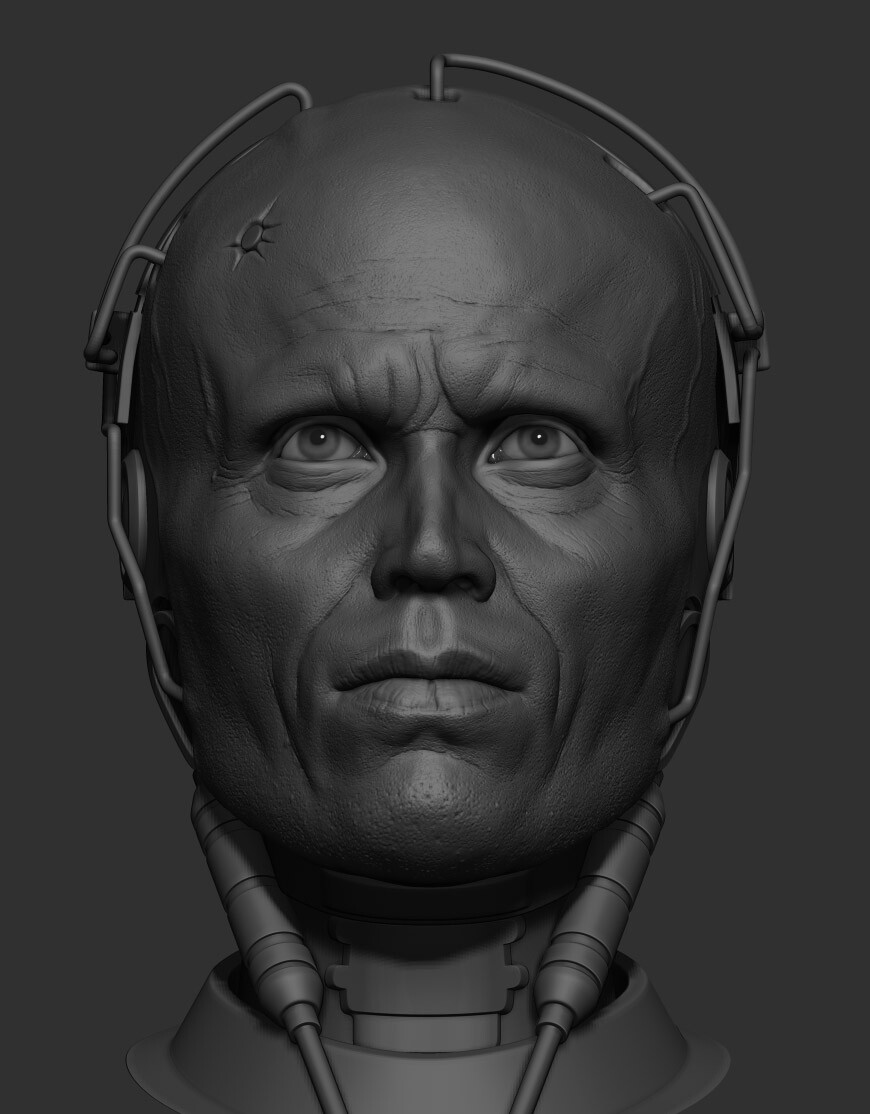 ArtStation - RoboCop battle damaged W.I.P, Breno Petrochi