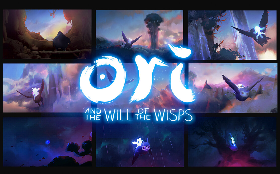 Ori and the Will of the Wisps - cinematics colour scripts