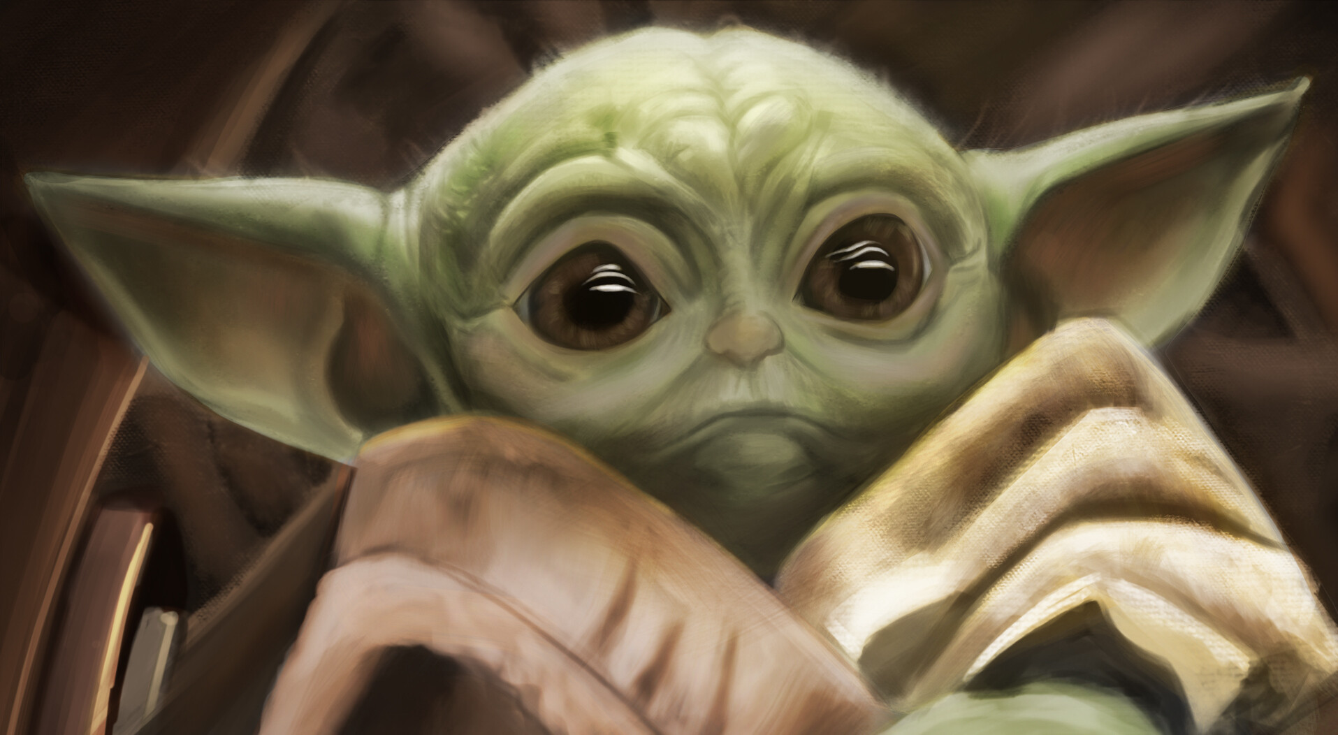 ArtStation - Baby Yoda Study