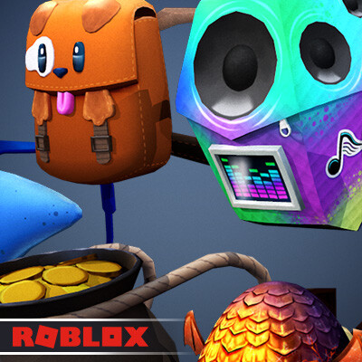 Artstation Roblox Backpacks Brad Yoo - how do i get the boombox backpack roblox