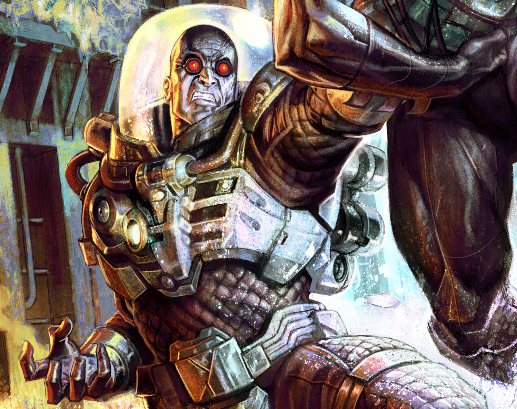 ArtStation - Batman Vs Mr Freeze