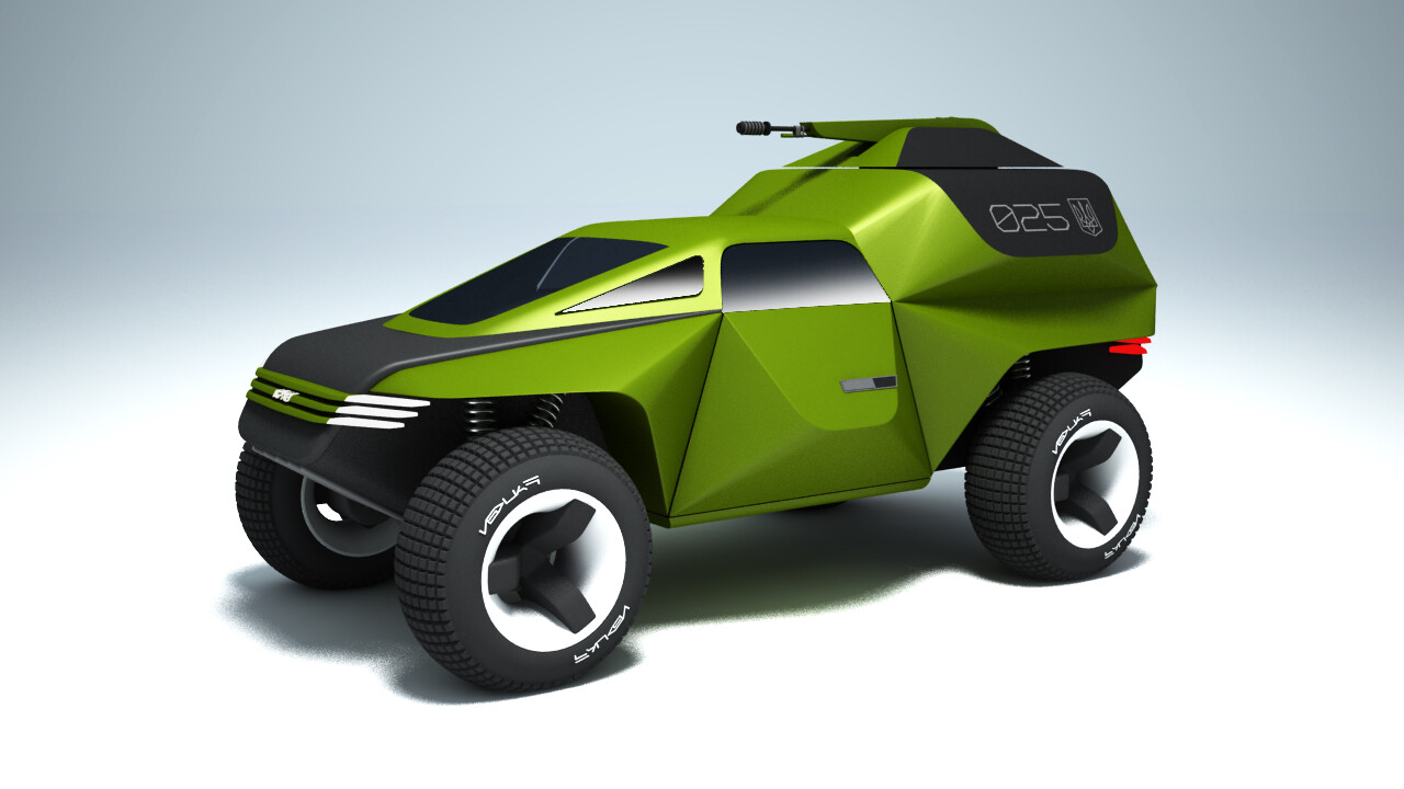 ArtStation - Modular off-road vehicle