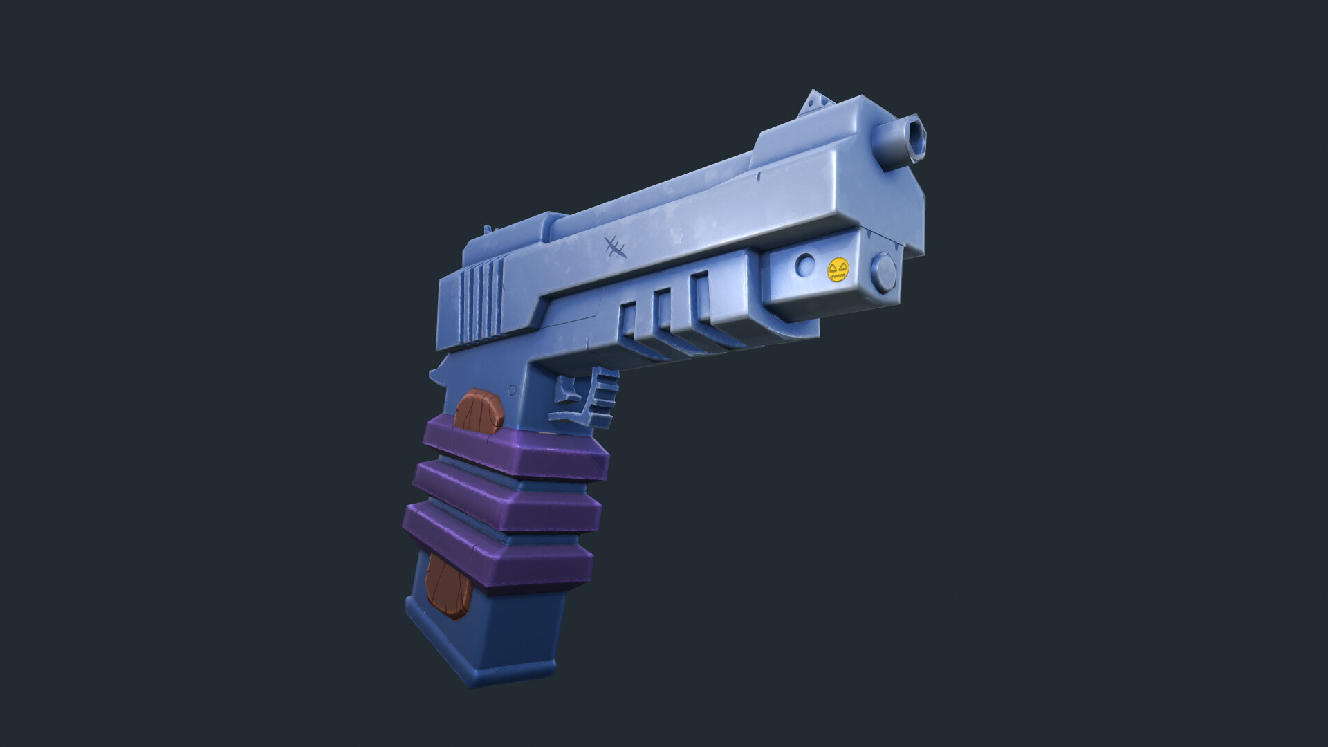 ArtStation - Stylized Pistol