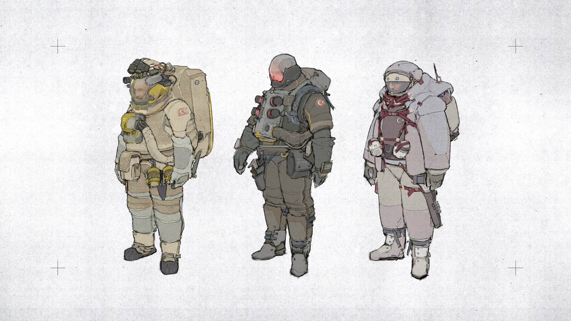 ArtStation - Helmet & Suit Designs