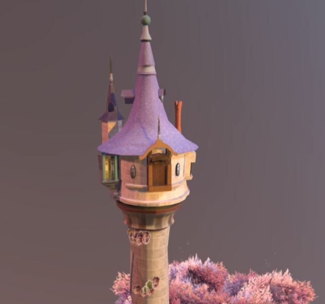 ArtStation - Rapunzel's Tower