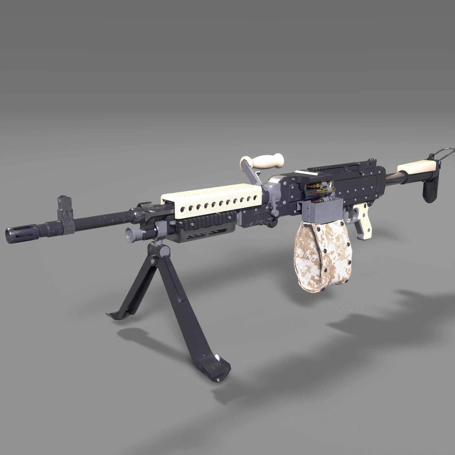 Bo Yu - M240 Lima General Purpose Machine Gun