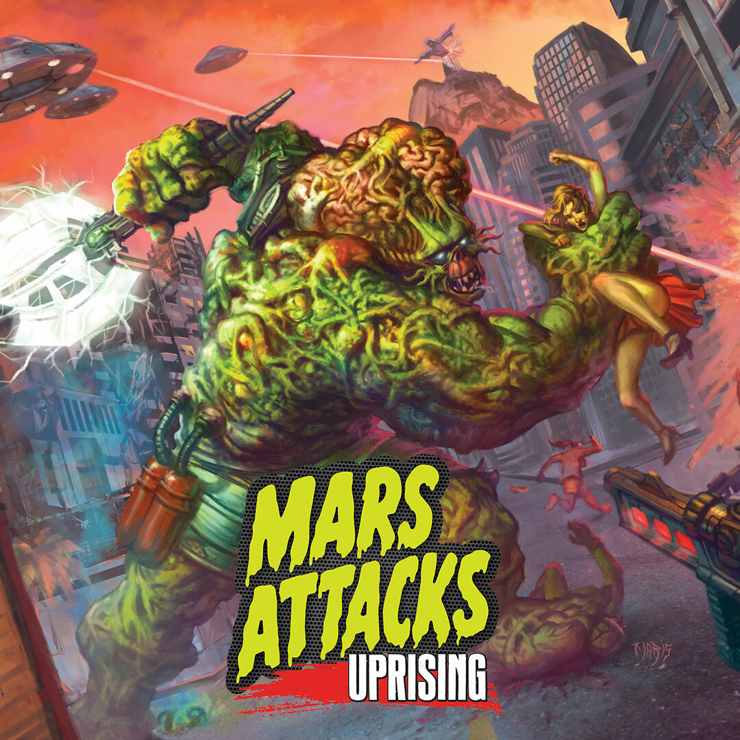 ArtStation "Rampage in Rio!" Mars Attacks Uprising