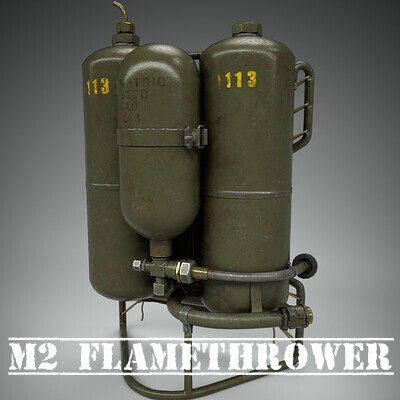 m2 flamethrower replica