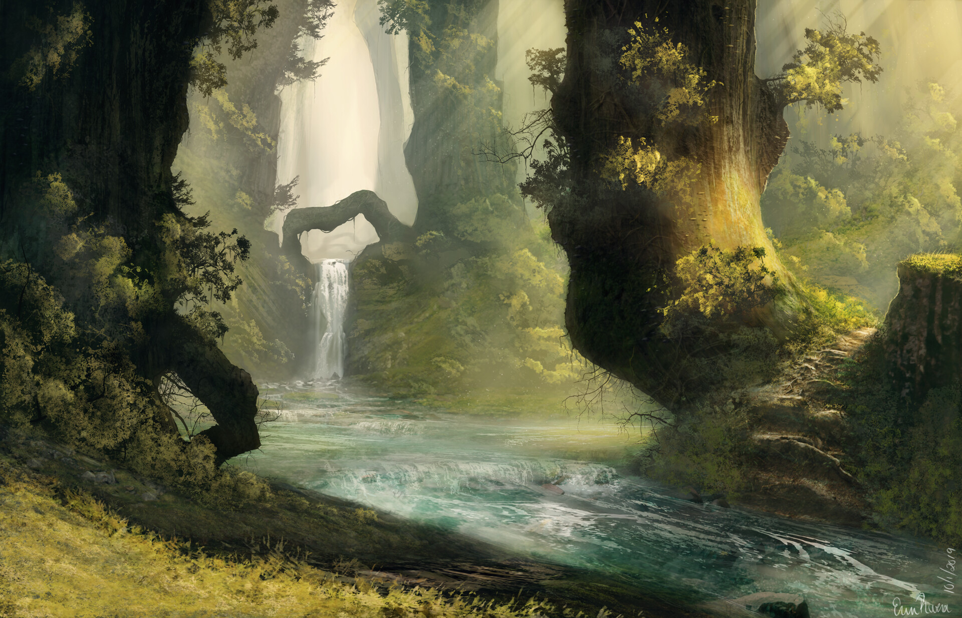 ArtStation - Ironwood Forest