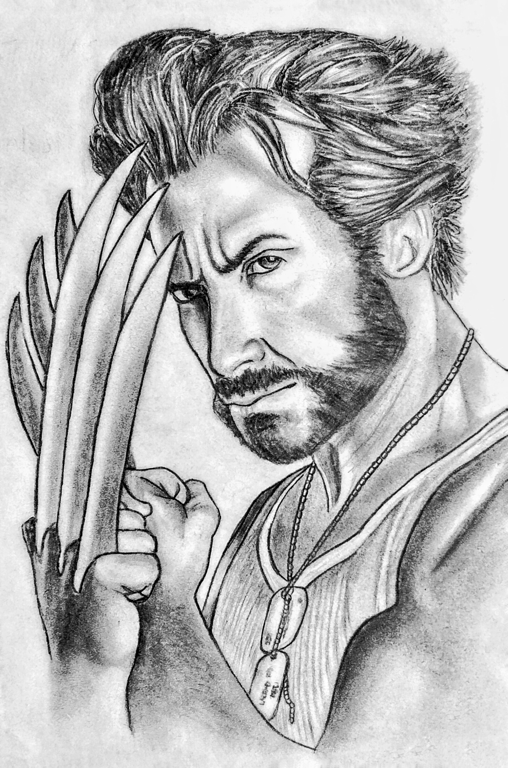 Daniel Cifuentes Logan Wolverine X Men