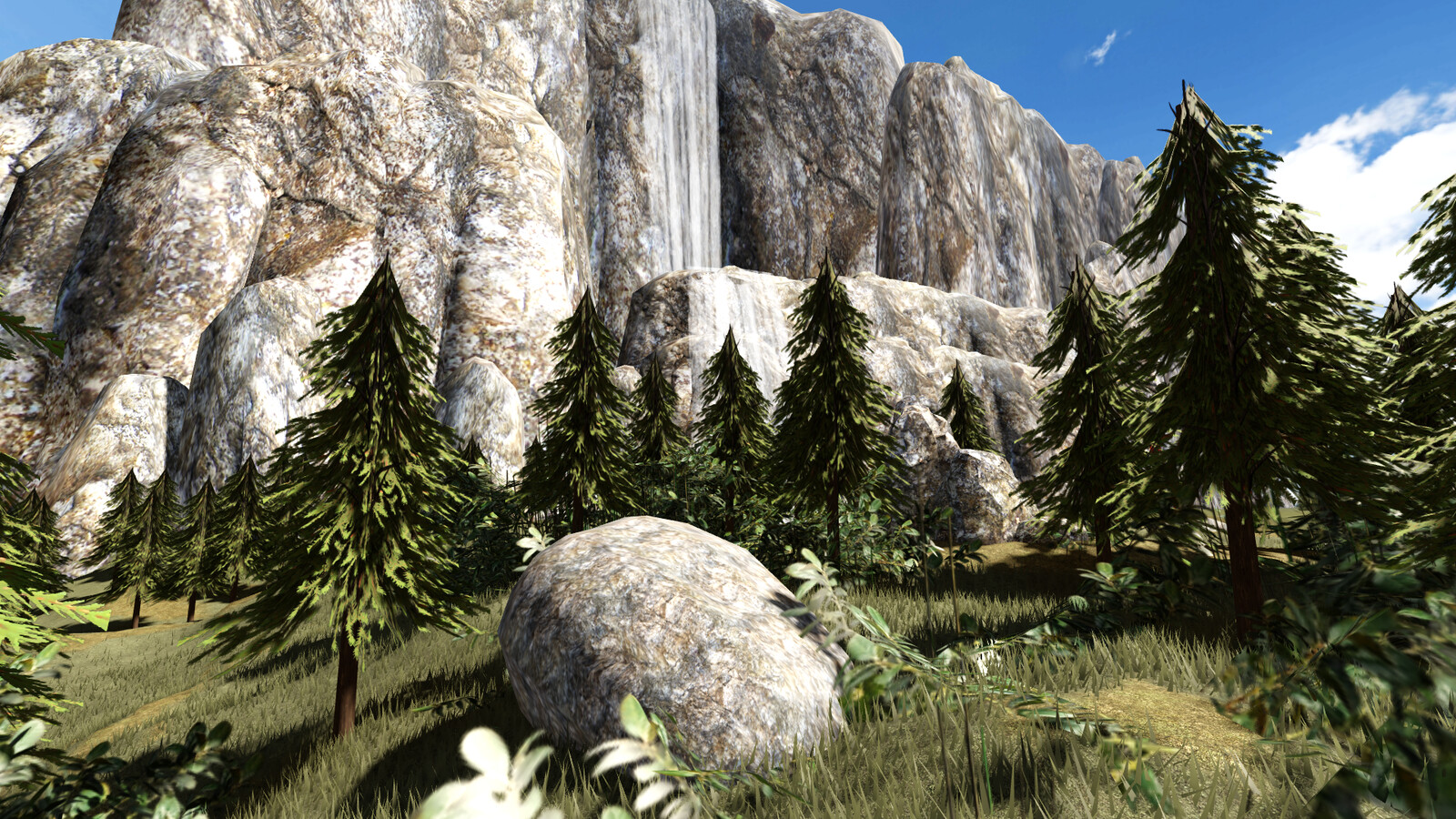 Artstation Hyper Realistic Sierra Nevadan Forest March 2020