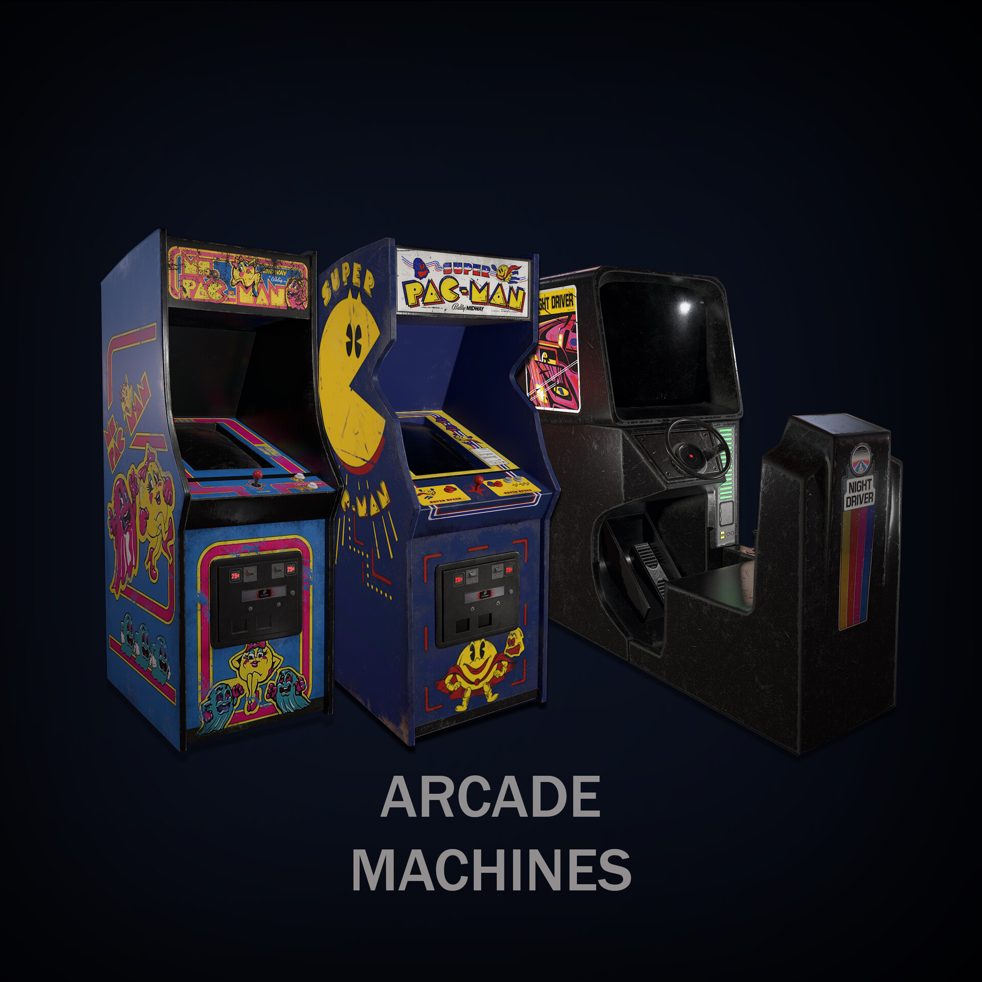 Artstation - Arcade Machines