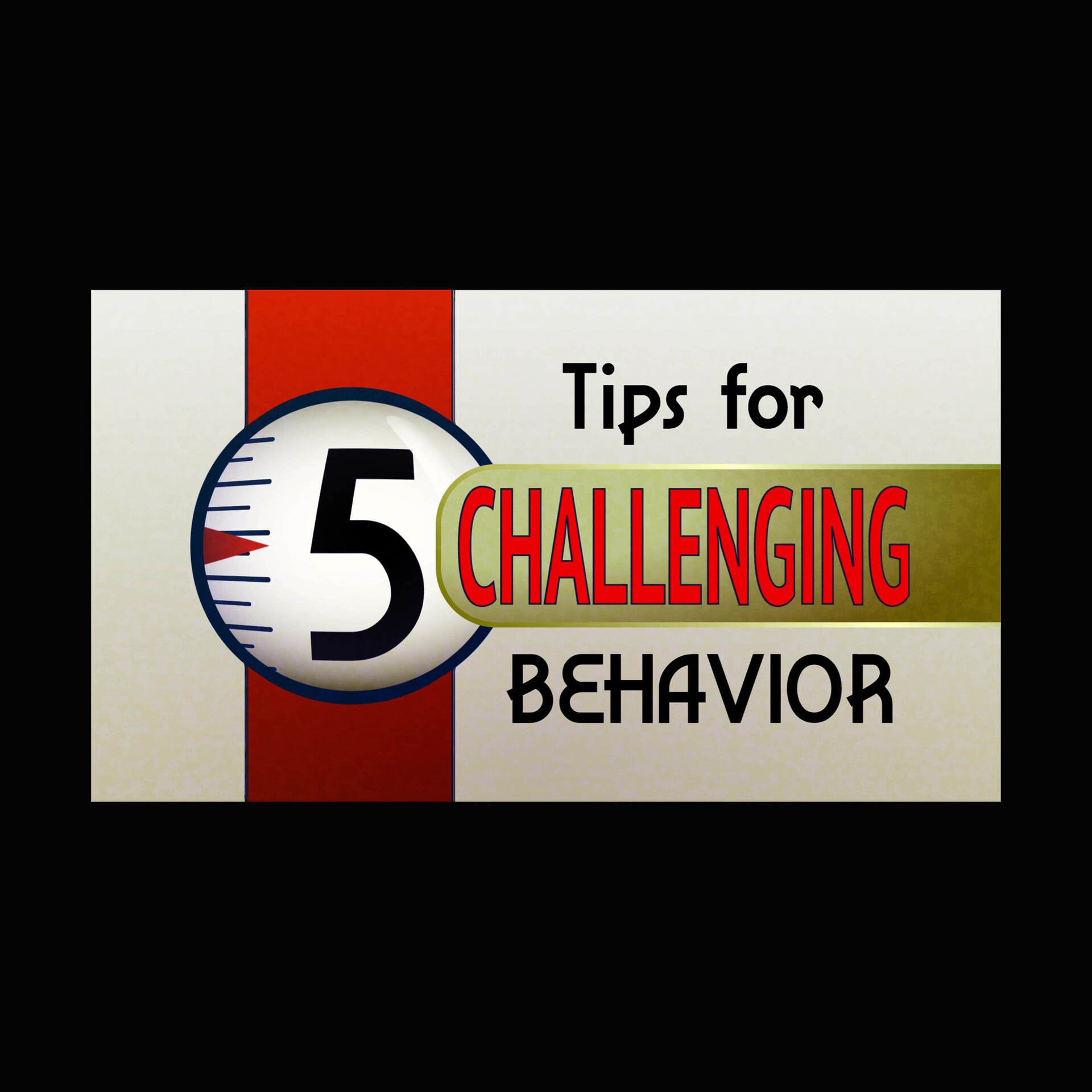 ArtStation - CSUN video #2 "5 Tips for Challenging Behavior."