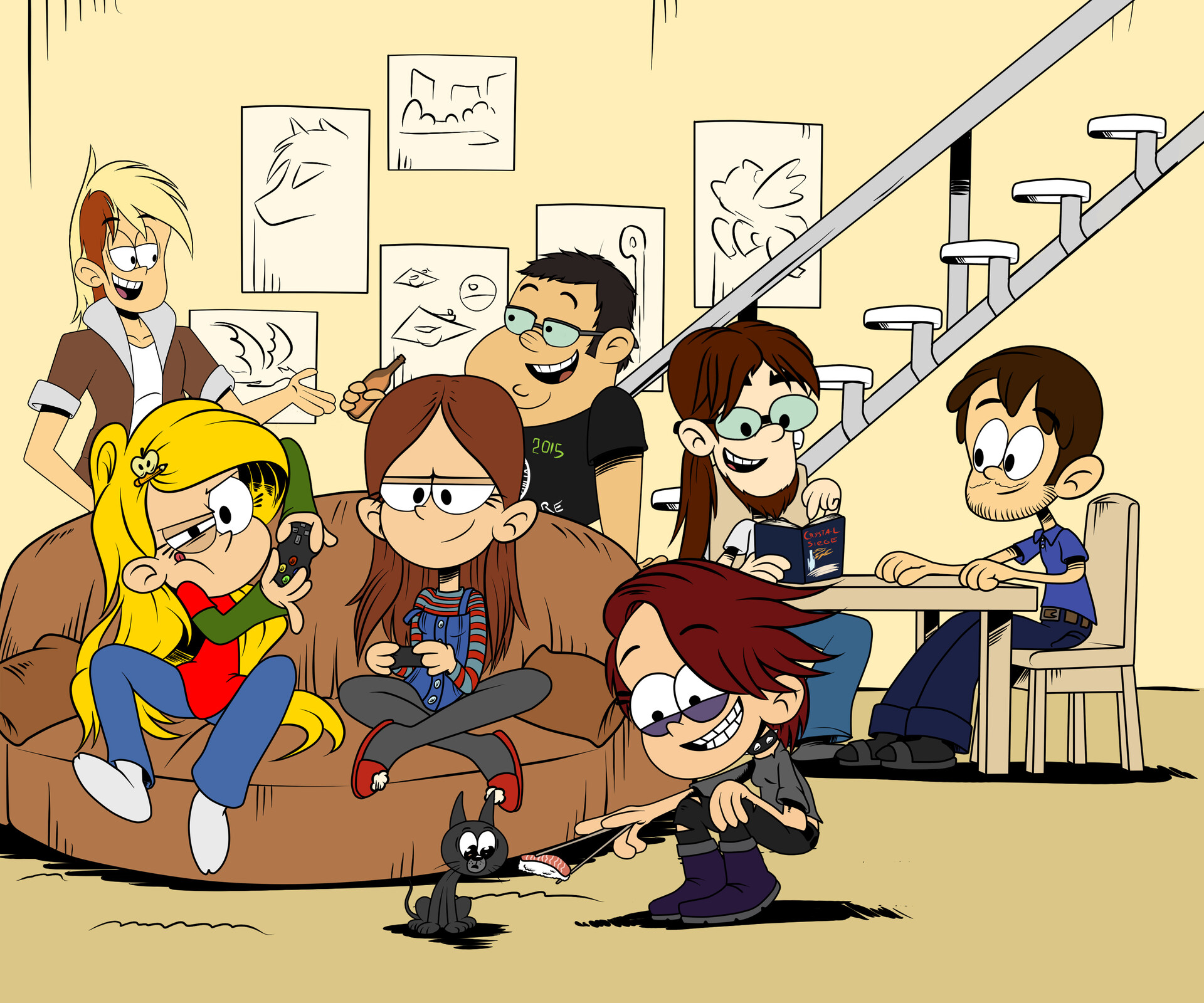 artstation-the-loud-house-style